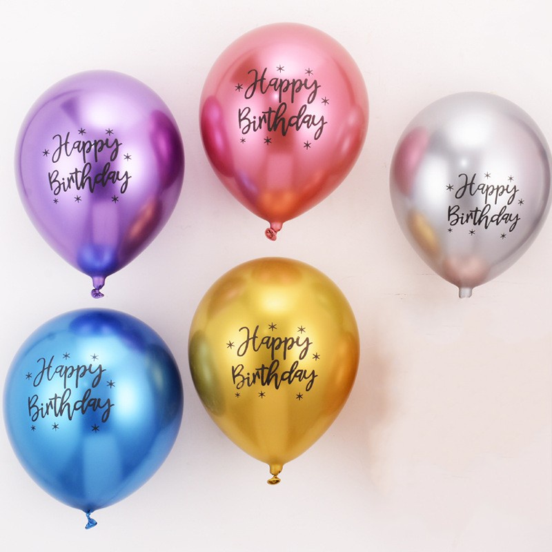 1 bong bóng 12 inch trang trí tiệc sinh nhật
