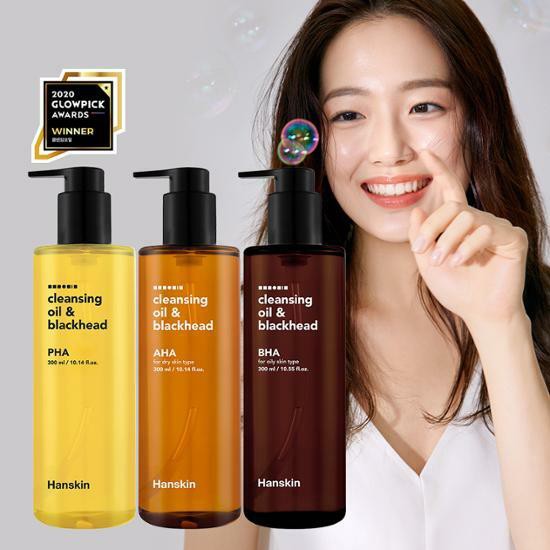 [SAMPLE] Gói Dầu Tẩy Trang Chứa BHA/AHA Hanskin Cleansing Oil &amp; Blackhead 9ml