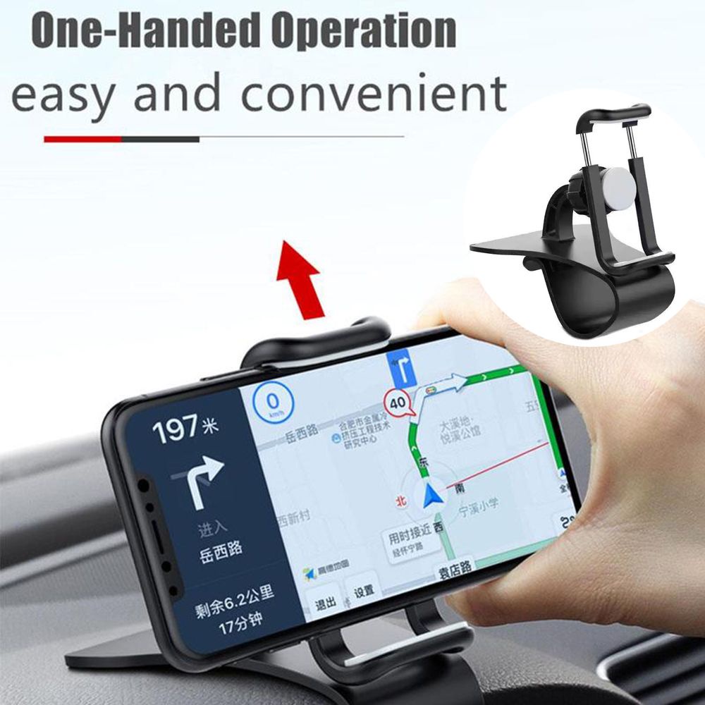 Giá Đỡ Điện Thoại Gắn Kính Chiếu Hậu Linh Hoạt Xoay 360 Độ Tiện Dụng