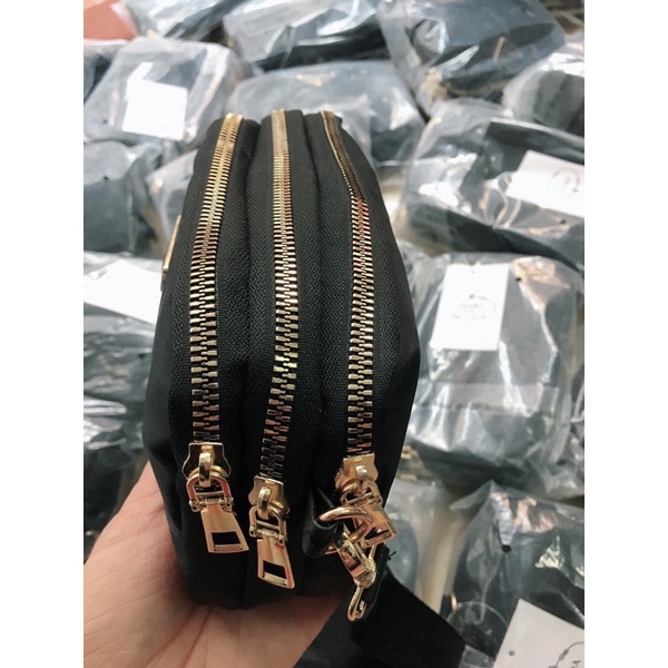 Túi đeo chéo PRA Ba Ngăn khoá kéo