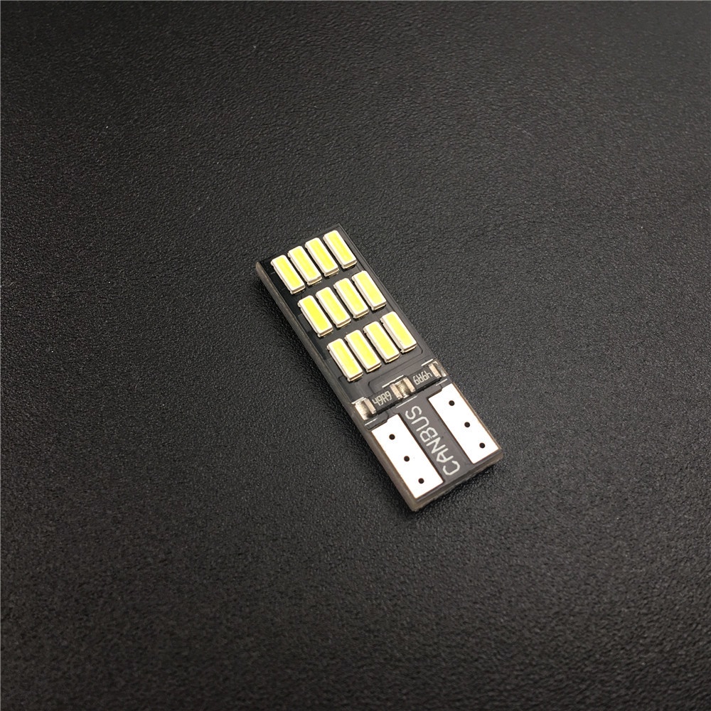 Đèn LED T10 194 W5W Canbus 24 SMD 4014 OBC 12V Chất Lượng Cao Cho Xe Hơi