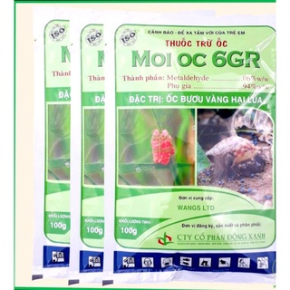 Thuốc diệt ốc bươu hại cây ăn lá moi oc 6gr 100gram