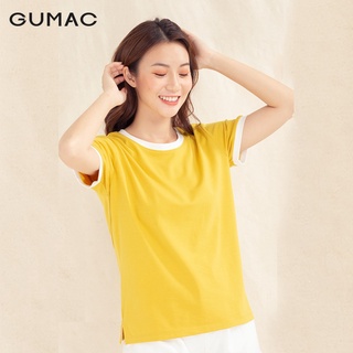Áo thun phối viền trắng ata1072 gumac
