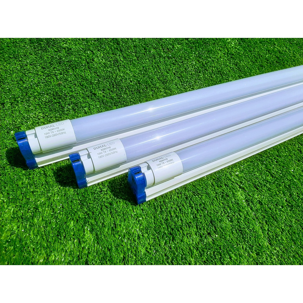 Combo 3 Bộ Đèn Led Tuýp Nhựa Nano 60cm ( 6 Tấc ) Nano DUHAL Ánh Sáng Trắng Chính Hãng.