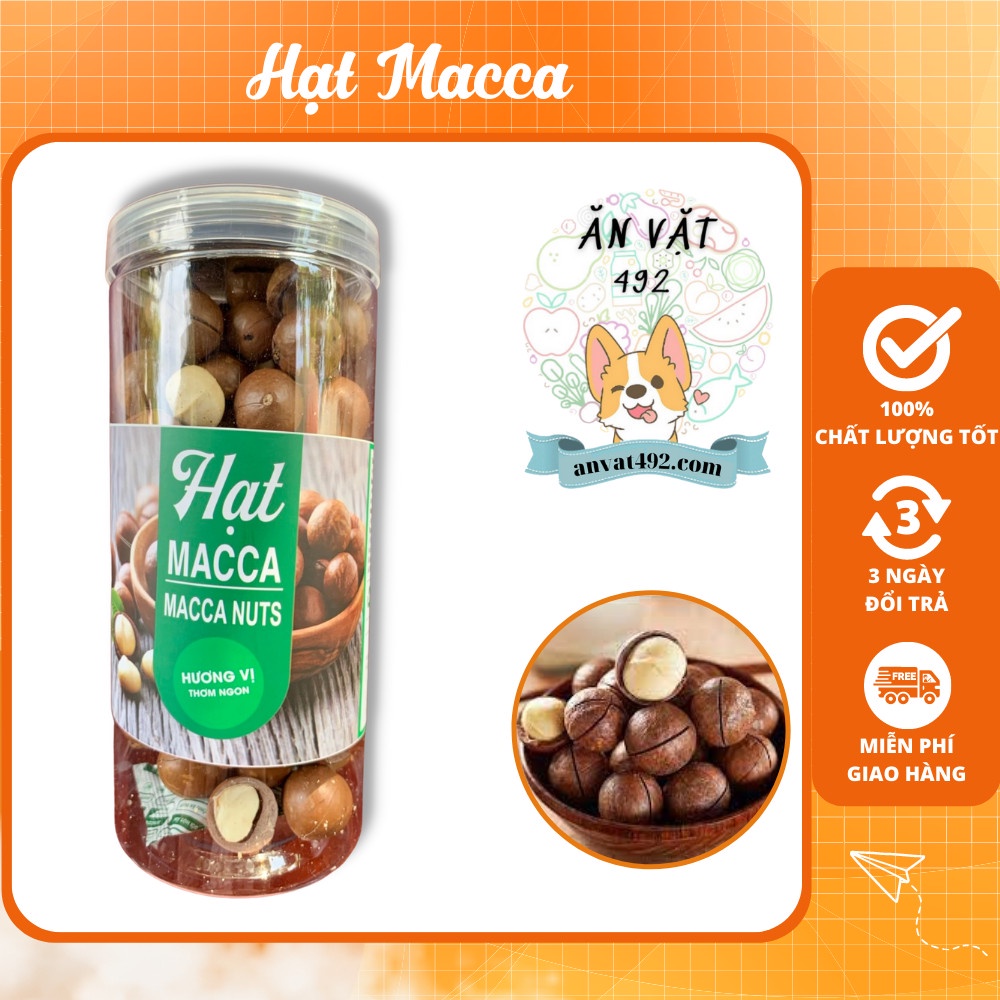 Hạt Macca Tây Nguyên 500g - Ăn Vặt 492