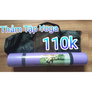Thảm tập yoga có túi loại tốt