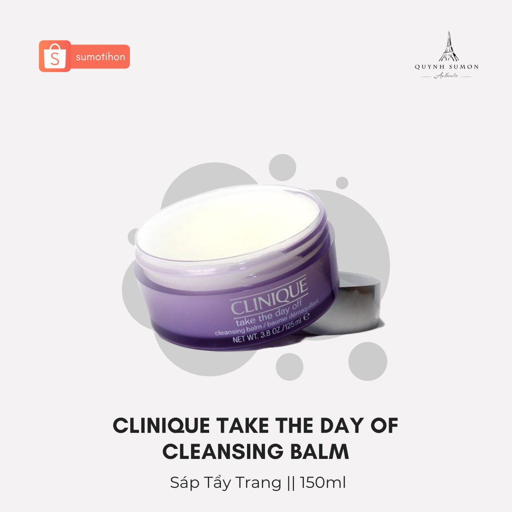 [CLINIQUE] - TAKE THE DAY OFF CLEANSING BALM || Sáp Tẩy Trang