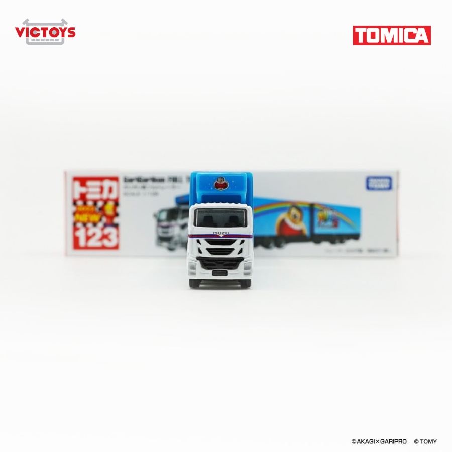 Xe mô hình Long Tomica No.123 Garigari Boy's Ice Bar Full Trailer 160960 Fullbox Chính Hãng Takara Tomy - Victoys