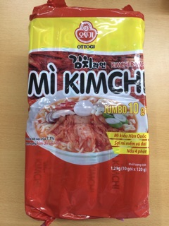 Mì kim chi hàn quốc ottogi 120g, mì kim chi Otoki