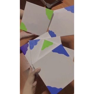 tranh thêu canvas ( ảnh thật ở cuối )