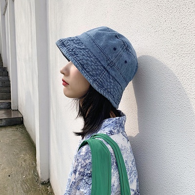 Nón Tai Bèo Chất Liệu Denim Dễ Phối Đồ Thời Trang Mùa Hè Cho Nữ