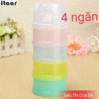 Hộp chia sữa 4 ngăn cho bé