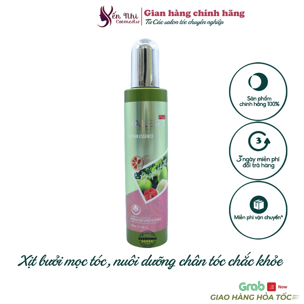 Xịt bưởi mọc tóc Grapefruit Plus 220ml giảm Rụng Kích Mọc Tóc Chính Hãng, Mỹ phẩm tóc yến nhi