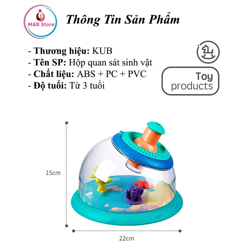 Hộp Quan Sát Sinh Vật, Côn Trùng - KUB