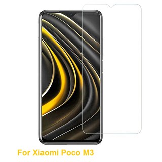 Kính cường lực Xiaomi Poco M3 (Trong suốt, Không Full)