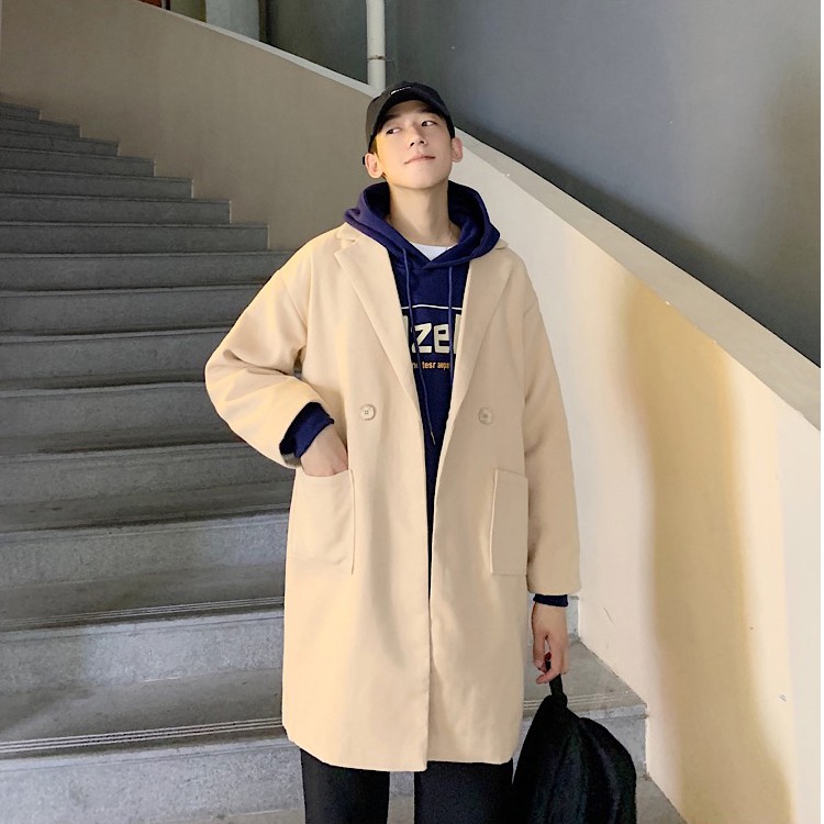 Áo Khoác Dạ Nam, Áo Khoác Blazer Dạ Nam Thời Trang Hàn Quốc - AKD02 AKD05 | BigBuy360 - bigbuy360.vn