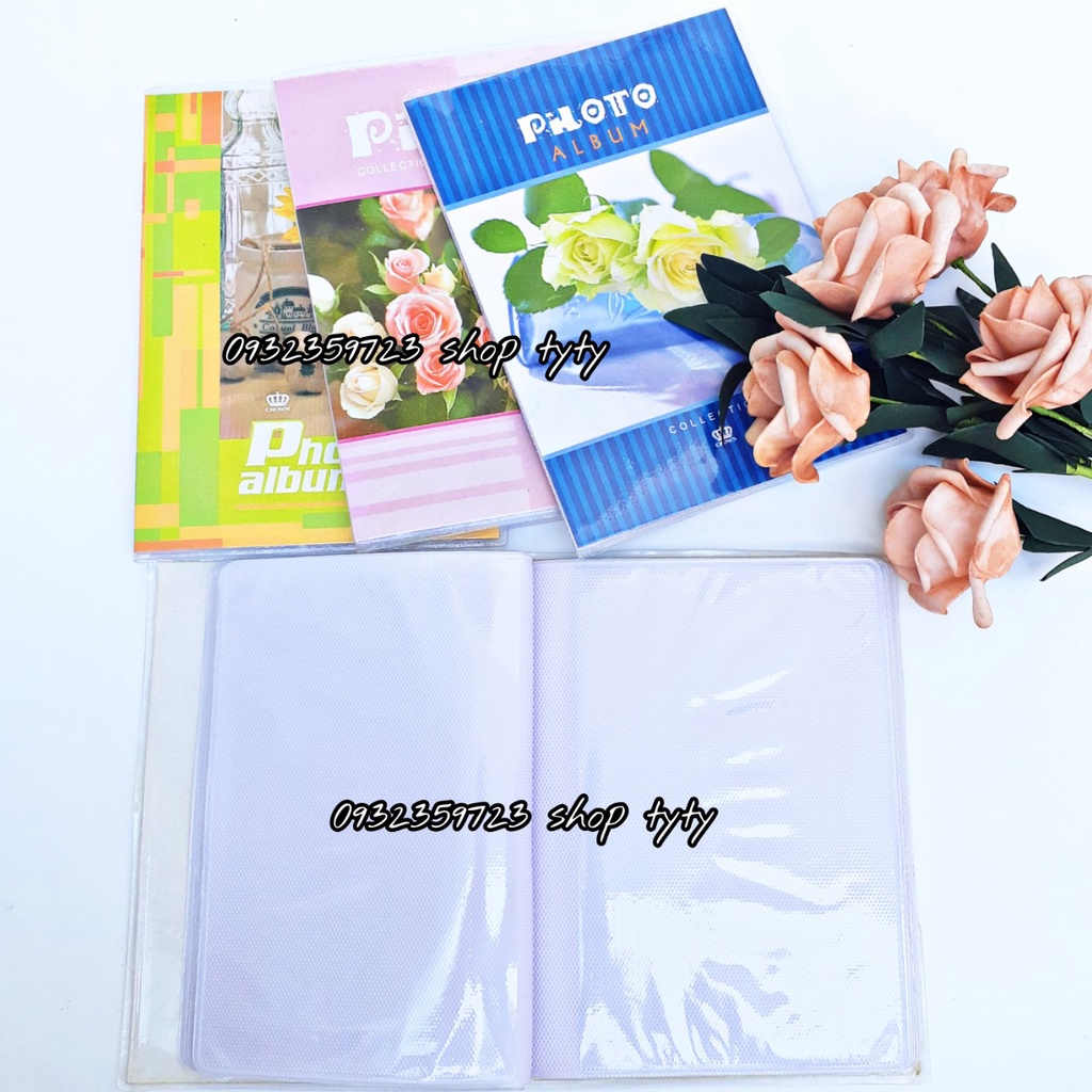 1 Cuốn Album Ảnh Nhỏ( 30 tờ)Dài17cm ,Ngang12,5cm