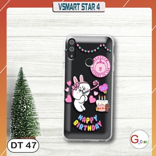Ốp lưng dẻo vsmart star 4 - in hình