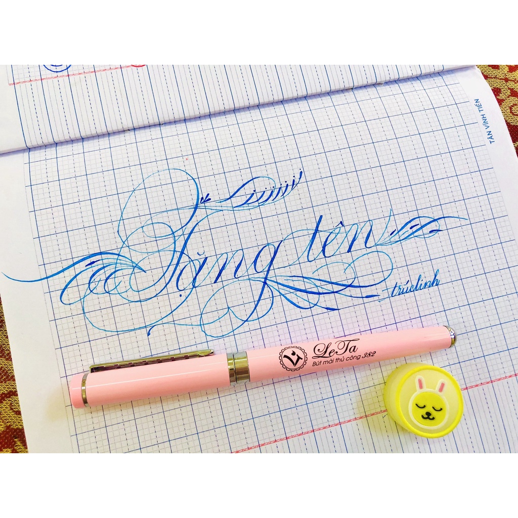 Bút Leta 382 Calligraphy - Bút lá tre ngòi S