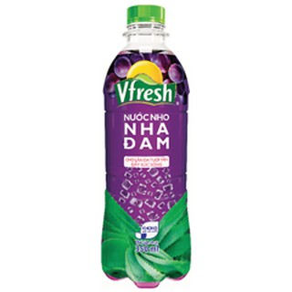 Lốc 6 chai Nước uống vfresh nho nha đam