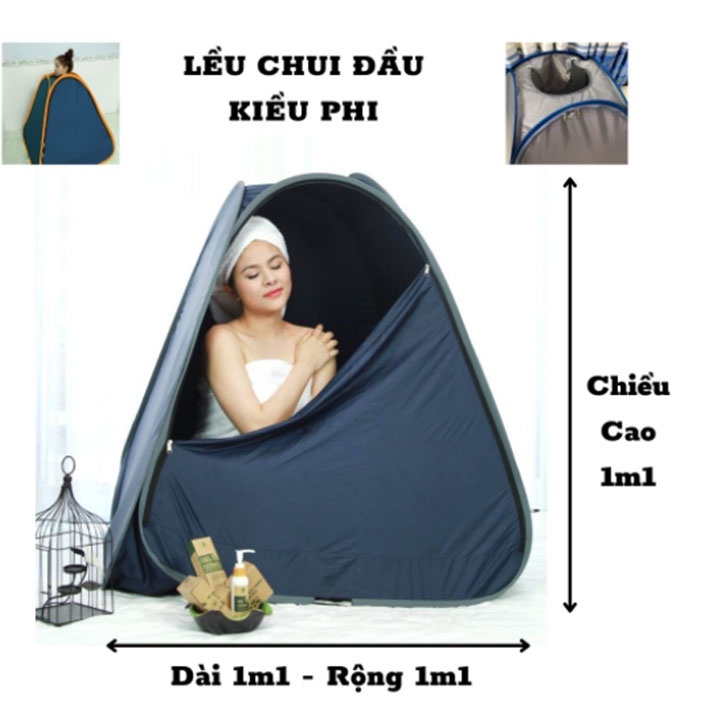 Lều xông hơi tự bung sau sinh loại vải dầy chống thấm nước( màu ngẫu nhiên)