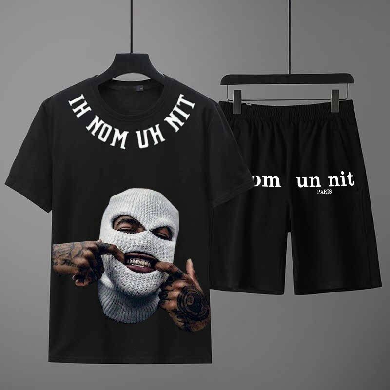 Bộ quần áo unisex nam nữ chất thun lạnh mặc hè siêu mát tặng kèm khẩu trang có video