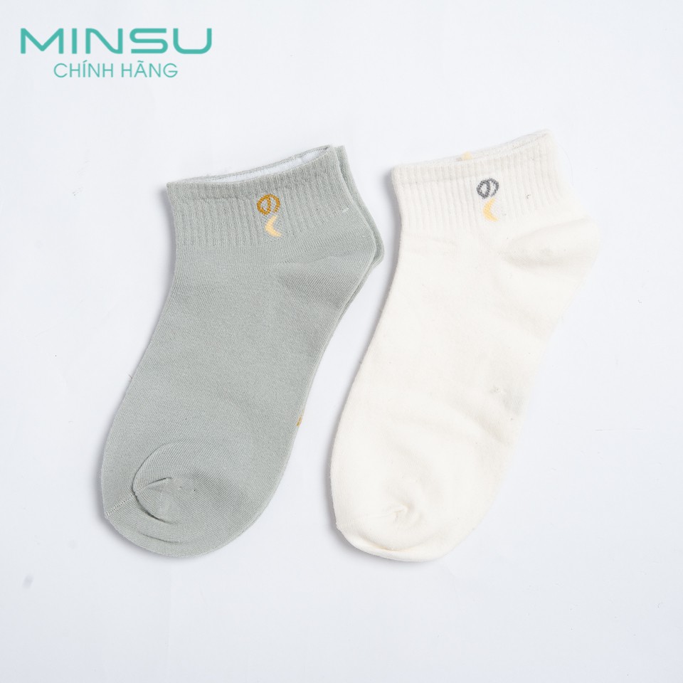 Vớ Nữ Hình Thú MINSU V1306 Chất Liệu Cotton khử mùi thấm hút mồ hôi