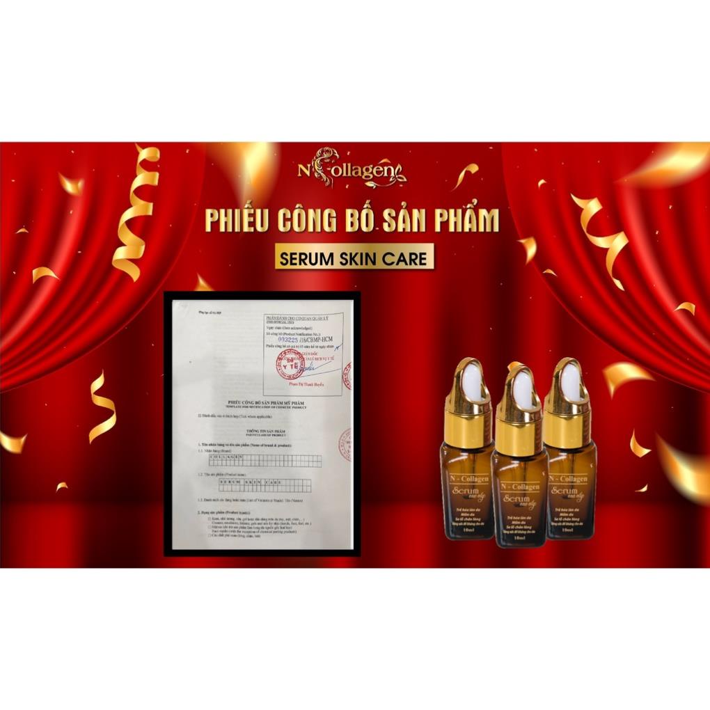 Combo Whitening Face Cream + Serum Cao Cấp N'COLLAGEN - Giảm Mụn, Mờ Nám, Tàn Nhang