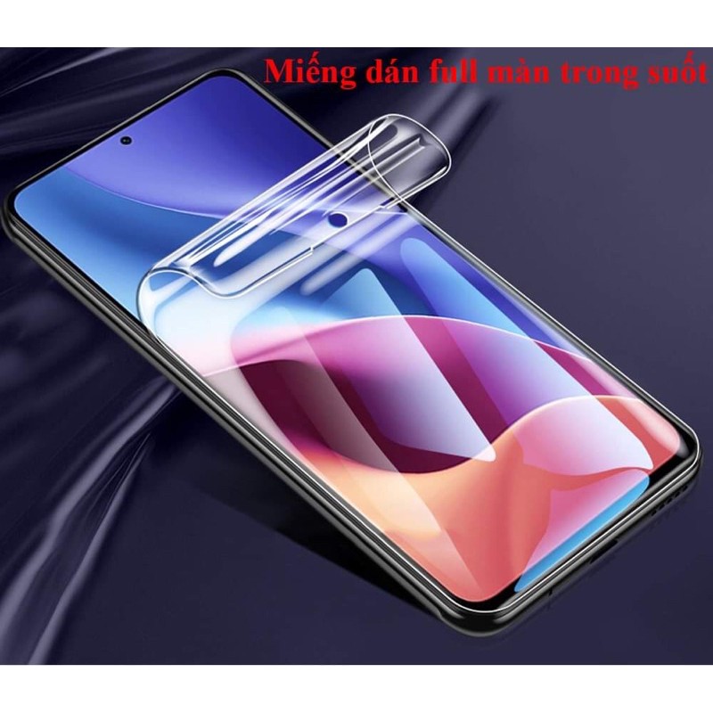 Dán màn hình Redmi K40 / K40 Pro full màn dẻo trong suốt PPF tự phục hồi vết xước – Dán dẻo Xiaomi Redmi K40 / K40 Pro