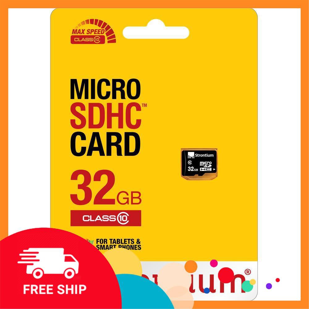 Thẻ nhớ Strontium MicroSD Nitro 32GB 433X