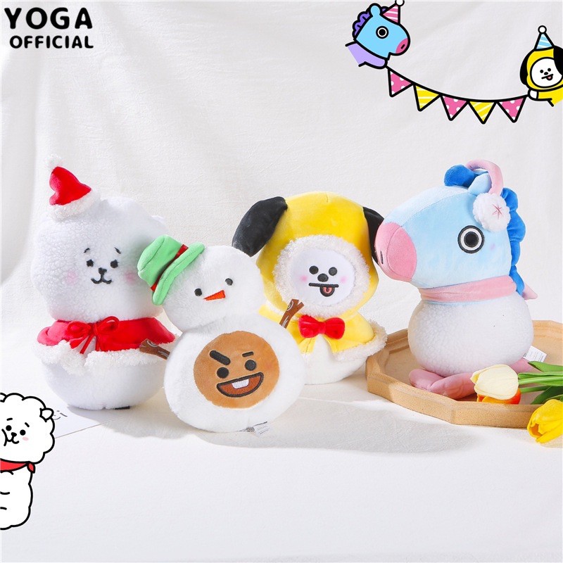 Gấu bông BT21 Giáng sinh | Dongle Dongle Christmas  doll BT21