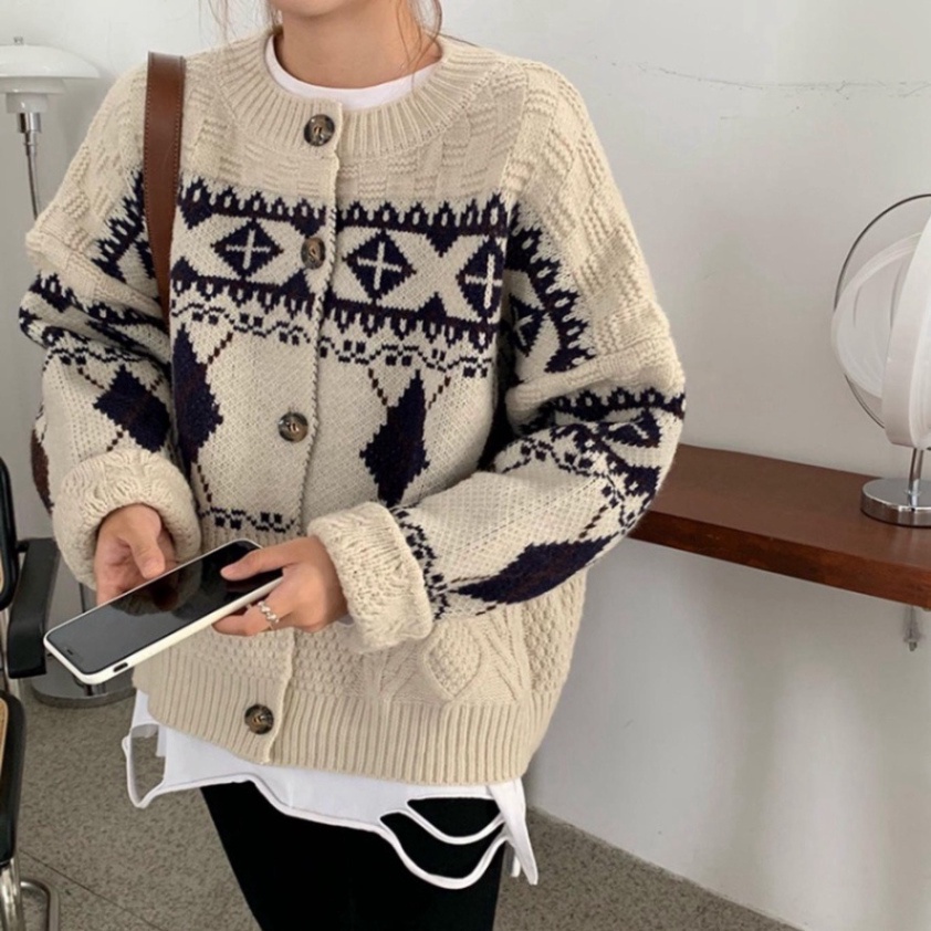 Cardigan Len Taobao Nữ, Áo Khoác Cardigan Len Kiểu Hàn Chất Đẹp Dày Dặn Hàng Quảng Châu Hot trend | BigBuy360 - bigbuy360.vn