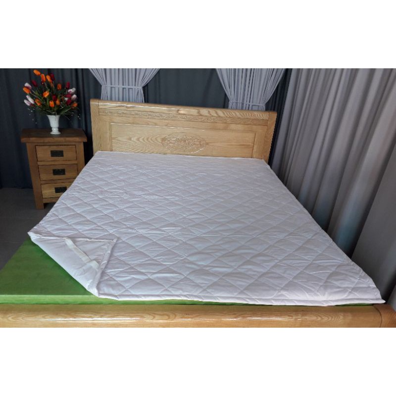 Tấm lót đa năng bảo vệ nệm kiêm chống thấm vải cotton 100% cao cấp