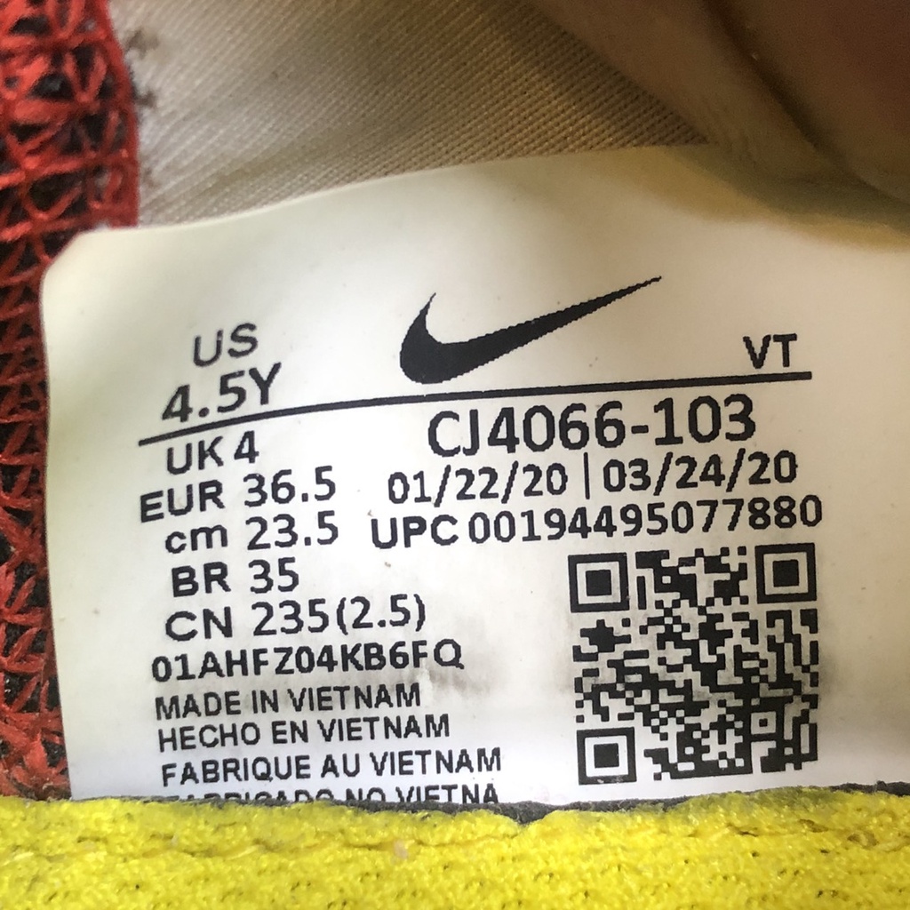 Giày Cũ NIKE Size 36.5 2hand chính hãng cam kết real trọn đời - Giày Cũ Sài Gòn