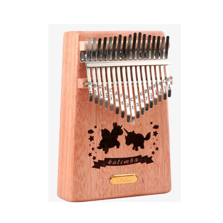Đàn Kalimba YAEL gỗ Kỳ lân full phụ kiện