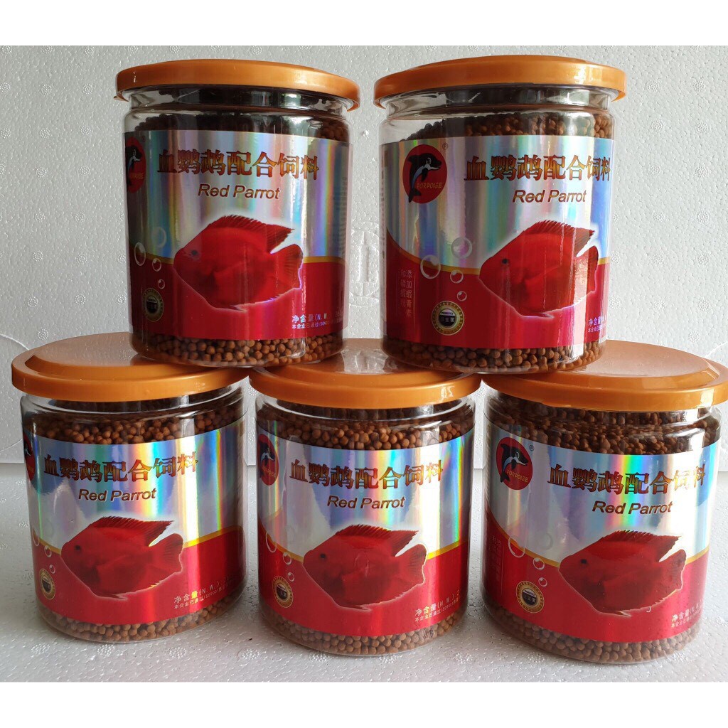 Cám Hồng Két Red Parrot - Thức Ăn Giúp Cá Két Tăng Màu