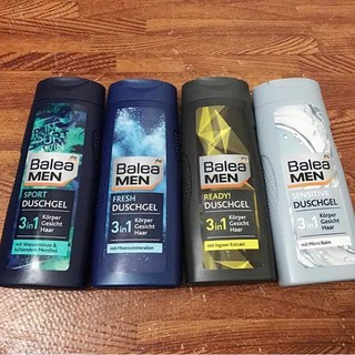 Sữa tắm gội nam balea men 3in1 300ml - đức