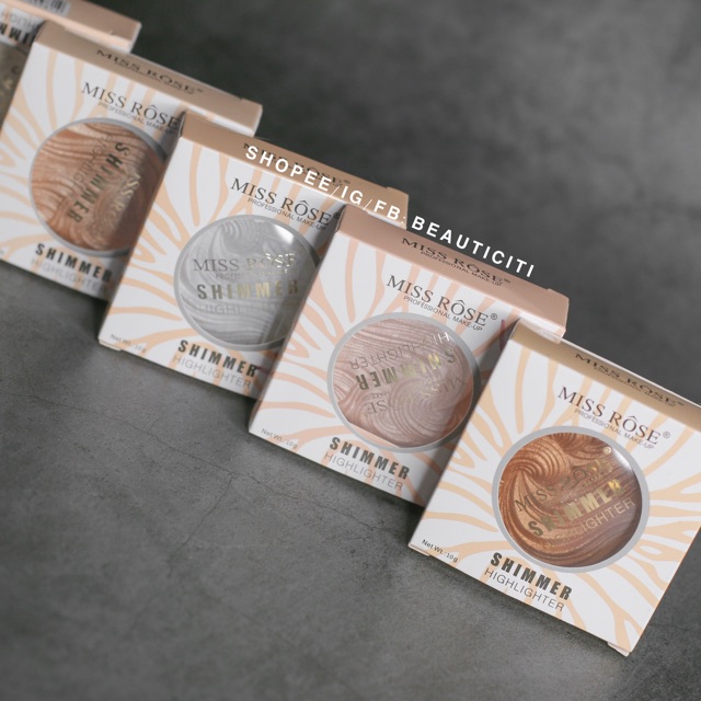 PHẤN BẮT SÁNG MISS ROSE HIGHLIGHTER SHIMMER | BigBuy360 - bigbuy360.vn