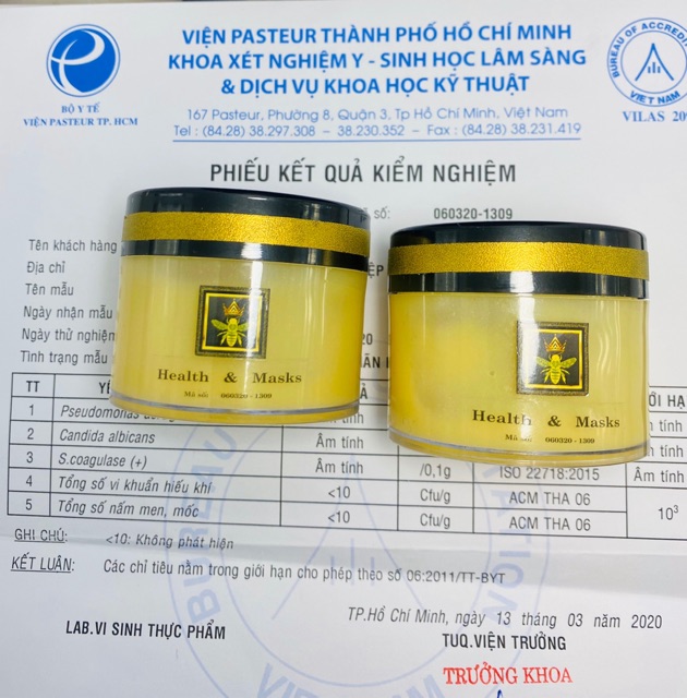 Sữa Ong Chúa Tươi Cao Cấp Health & Masks Nguyên Chất 100%