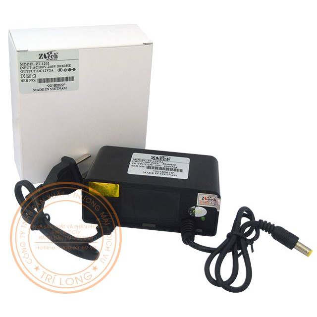 NGUỒN DC 12V2A ĐEN