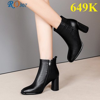 GIÀY BOOT CAO CỔ RO307 CAO 6,5CM