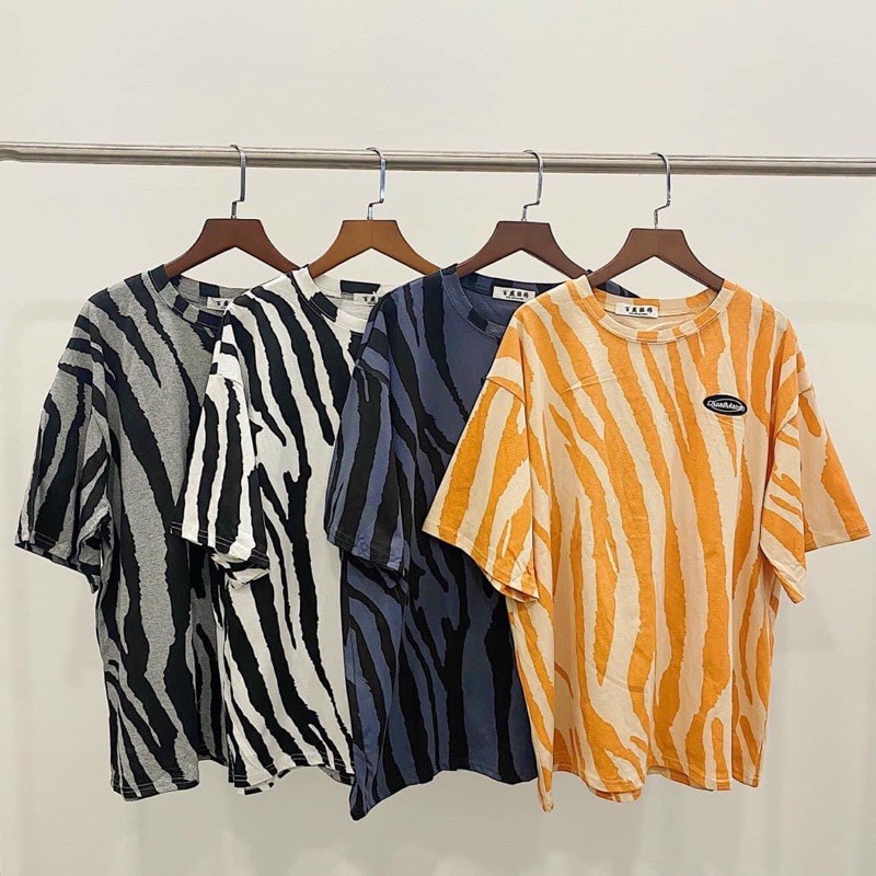 Áo phông Ngựa Vằn form rộng free size chất vải thô form đứng áo dễ mix phối đồ nào cũng xinh