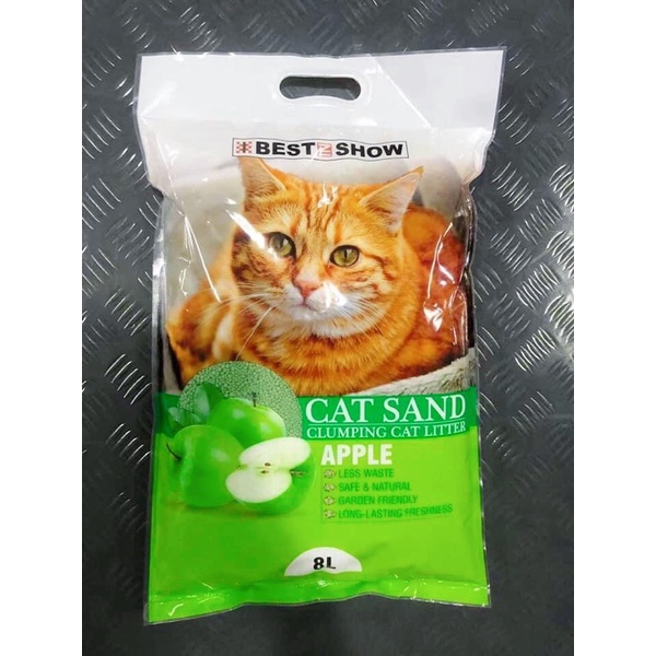 6 túi cát BEST IN SHOW - cát sand - cát vệ sinh cho mèo
