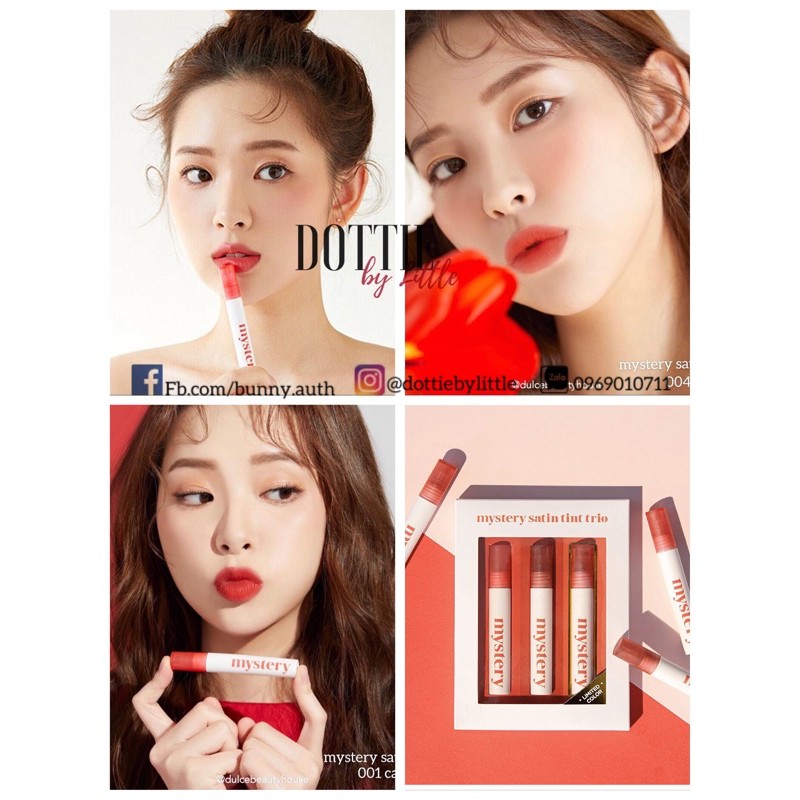 [ĐỦ BILL] Set son Im Meme Mystery Satin Tint Trio | BigBuy360 - bigbuy360.vn