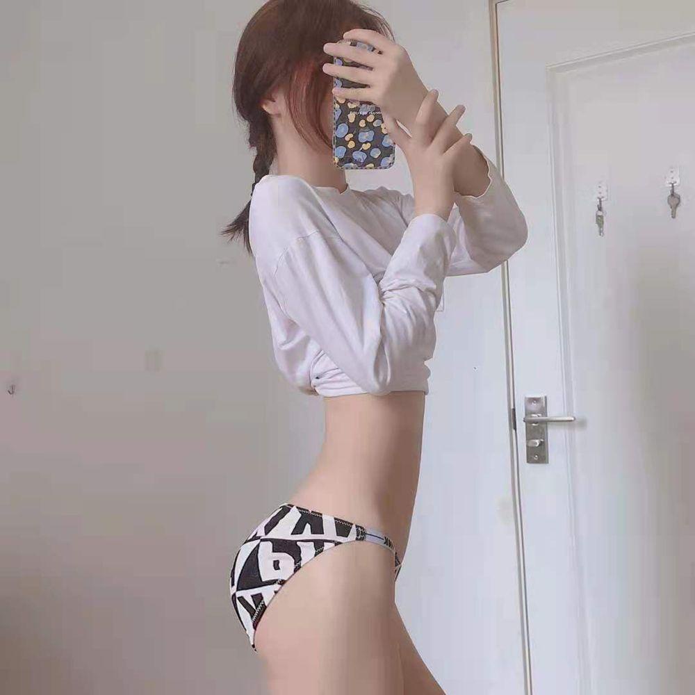 OCEANMAP Quần Lót Cotton Không Đường May Quyến Rũ Cho Nữ