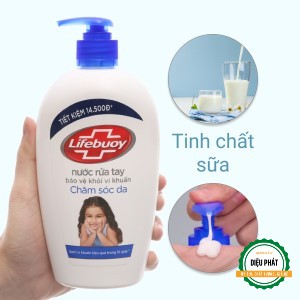 ⚡️ Nước Rửa Tay Lifebuoy Chăm Sóc Da Chai 493ml