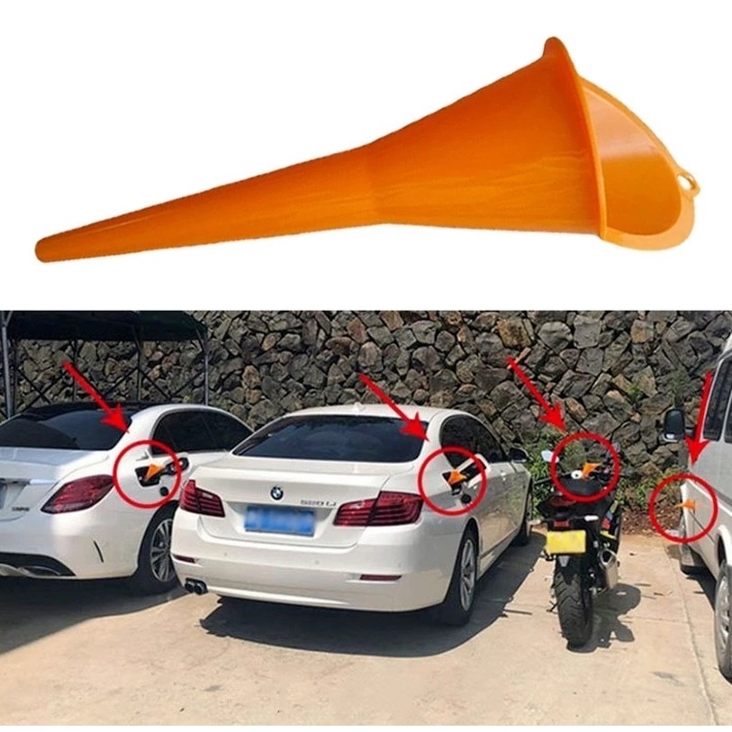 Phễu Tay Cầm Dài Chống Văng Dầu / Nước Nhỏ Gọn Thông Dụng Cho Xe Hơi