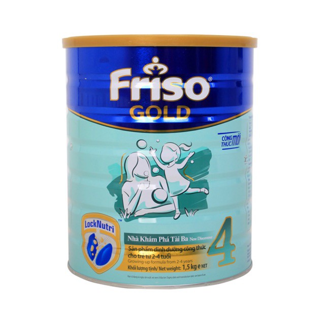 [Mã 267FMCGSALE giảm 8% đơn 500K] Sữa bột Friso gold 4 1,5kg [Date 08/2022]_Duchuymilk