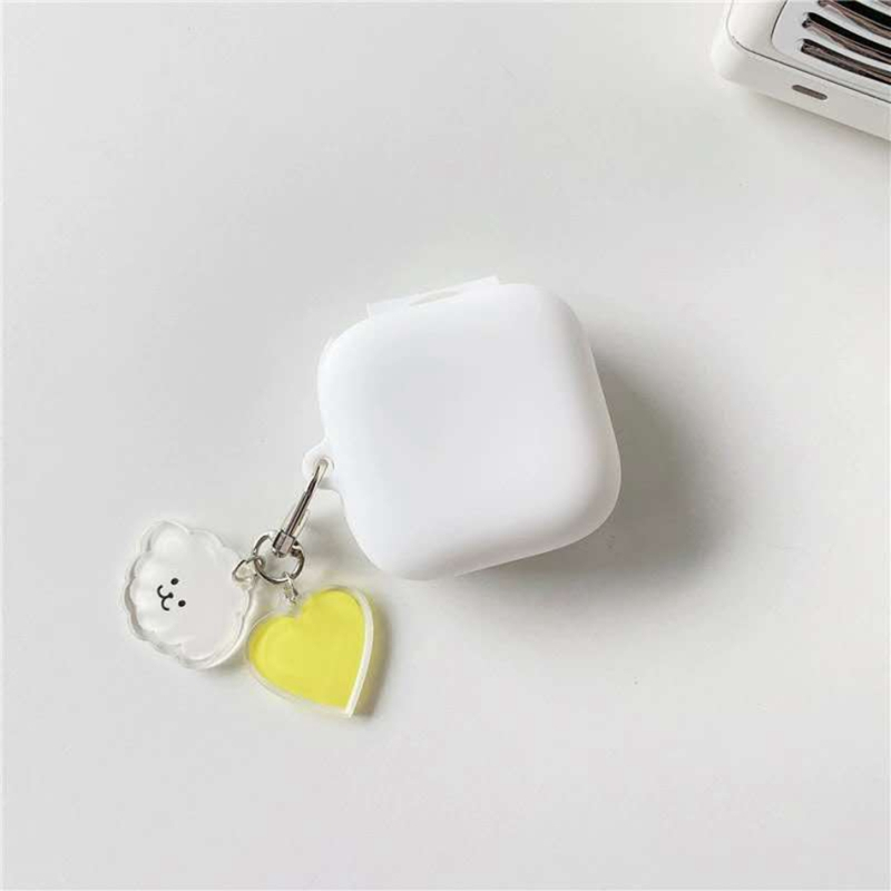 Vỏ Bảo Vệ Hộp Sạc Tai Nghe Không Dây samsung galaxy buds live & buds fe Phong Cách Hàn Quốc Dễ Thương
