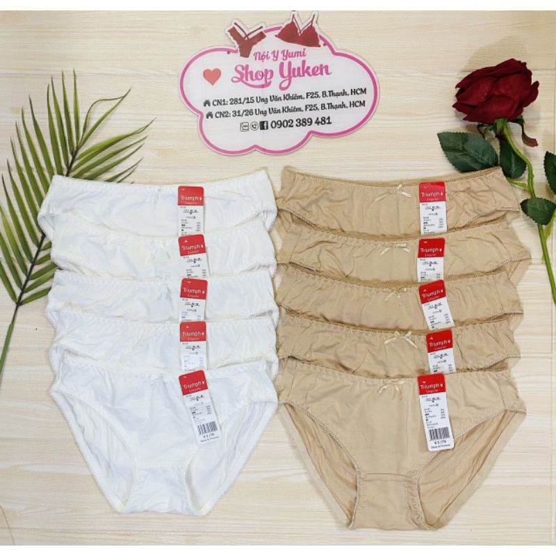 Quần Lót Học Sinh-Quần Lót Nữ Coton Trơn Đủ Size Cho Các Bé
